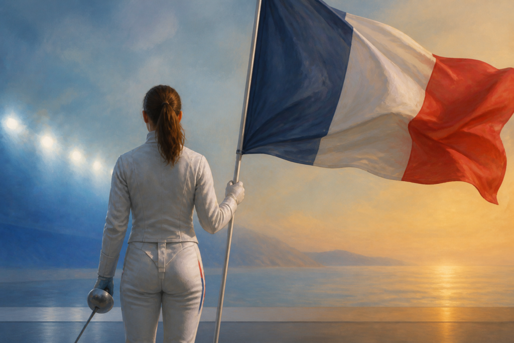 Éloïse Vanryssel porte-drapeau des Jeux Méditerranéens 2026